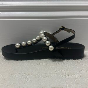 PEARLY WHITE NWT STUART WEITZMANS